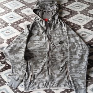 Nike zip up sweater